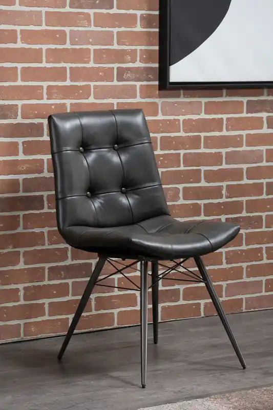 Chaise de salle à manger Avis en similicuir végane