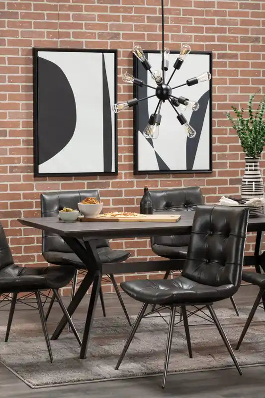 Chaise de salle à manger Avis en similicuir végane