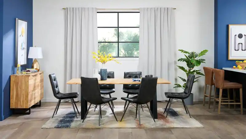Chaise de salle à manger Avis en similicuir végane