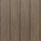 Bolanbrook 40 – Ensemble de 3 tables basses rondes rustiques avec 2 tables d'appoint avec étagère – Bois bicolore