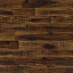 Table console rustique Casey 50 avec rangement et étagère - Bois marron