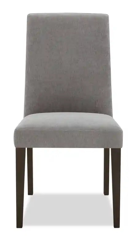 Chaise de salle à manger Cora en tissu polyester