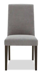 Chaise de salle à manger Cora en tissu polyester