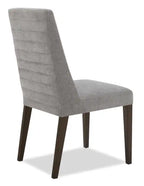 Chaise de salle à manger Cora en tissu polyester