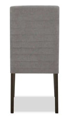 Chaise de salle à manger Cora en tissu polyester