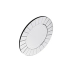 Miroir Mural Carré Entièrement en Verre de 76 x 76 cm – Design Moderne Sans Cadre pour Salle de Bain, Chambre ou Couloir