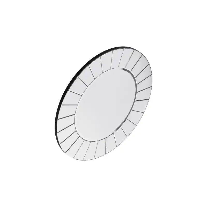 Miroir Mural Carré Entièrement en Verre de 76 x 76 cm – Design Moderne Sans Cadre pour Salle de Bain, Chambre ou Couloir