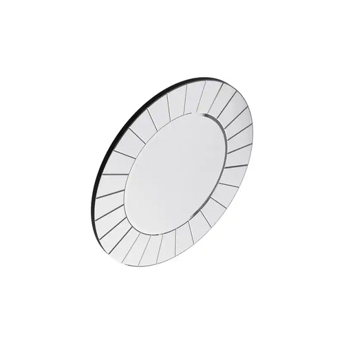 Miroir Mural Carré Entièrement en Verre de 76 x 76 cm – Design Moderne Sans Cadre pour Salle de Bain, Chambre ou Couloir