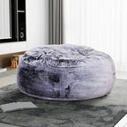 Fauteuil poire en fausse fourrure et mousse haute densité Bala de Sealy