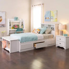 Bureau mural flottant avec rangement, 42,25"L x 19,75"P, garantie de 5 ans