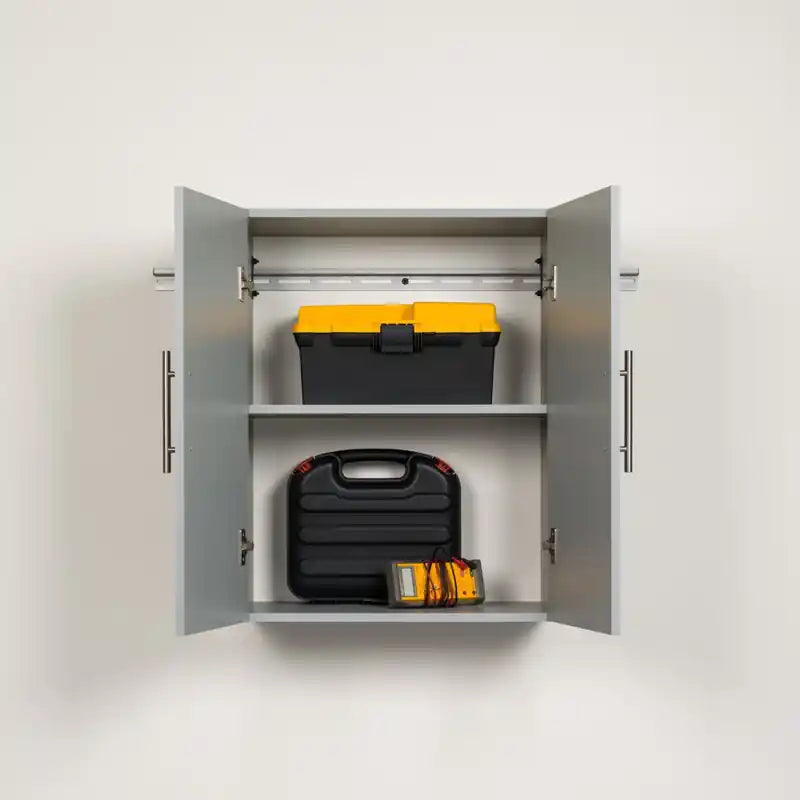 Hangups 24 Armoire haute Gris clair
