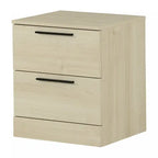 Step One Essential 2-drawer Nightstand - Bleached Oak