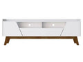 Manhattan Comfort Mid-Century Modern Marcus 70.86 TV Stand with Solid Wood Legs