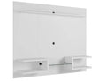 Manhattan Comfort Plaza 64.25 Modern Floating Wall Entertainment Center with Display Shelves