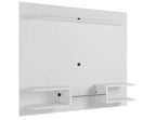 Manhattan Comfort Plaza 64.25 Modern Floating Wall Entertainment Center with Display Shelves