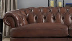 Canapé en cuir Hydeline Brixton
