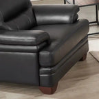 Chaise en cuir Hydeline Luxor