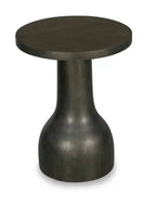Table d'appoint ronde moderne en bois massif Eldon 20 - Porpoise