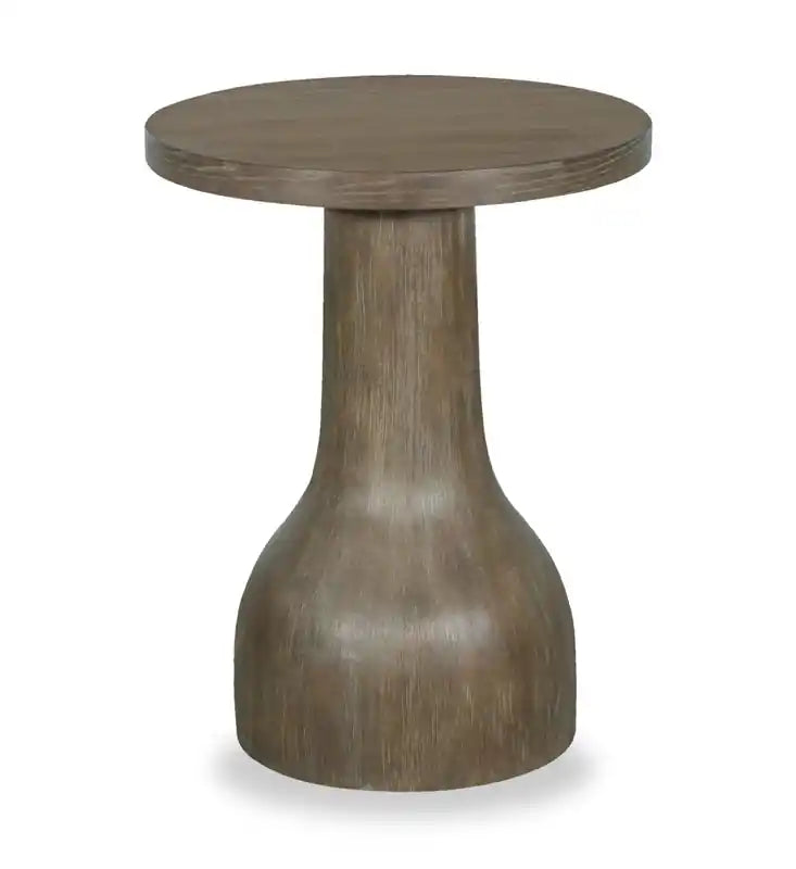 Eldon 20 Modern Round Solid Wood End Table - Porpoise