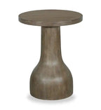 Eldon 20 Modern Round Solid Wood End Table - Porpoise