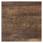 Console industrielle de 42,5 po avec tiroir de rangement – Aspect bois de récupération marron et métal noir