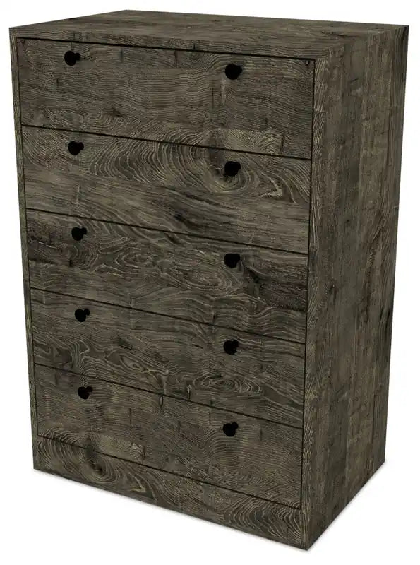 Commode de chambre Hart, 5 tiroirs, 24,6 larg. x 36,2 haut., Fabriquée au Canada