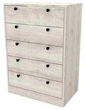 Hart Bedroom Chest of Drawers, 5-Drawer, 24.6W x 36.2H, Made in Canada