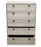 Commode de chambre Hart, 5 tiroirs, 24,6 larg. x 36,2 haut., Fabriquée au Canada