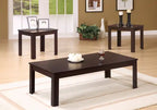 Kiana 44 Lot de 3 tables basses + 2 tables d'appoint Modernes