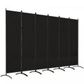 Outsunny 6 Panel Folding Privacy Screen, Uv30+ Room Divider