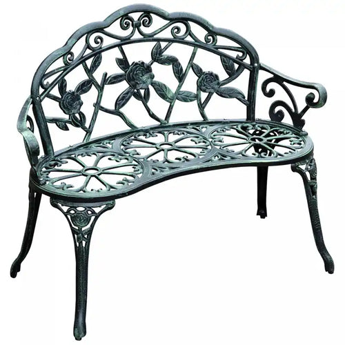 Outsunny 40 Outdoor Garden Bench, Patio Garden Bench