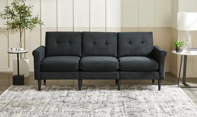 Table d'appoint ovale moderne Nico 56 cm Kort & Co. – Plateau en pierre frittée blanche, pieds en métal gris foncé, résistant aux rayures et aux taches