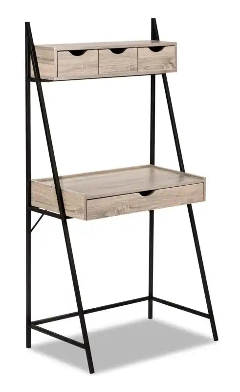 Norris 31.5 Compact Office Desk with 4-Drawers