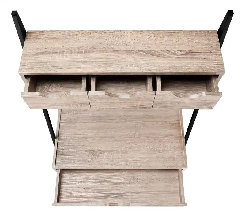 Bureau compact Norris 31.5 avec 4 tiroirs
