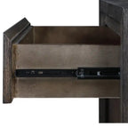 Table basse 48 avec rangement et étagère, Moka chaud